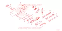 GEREEDSCHAP voor Honda FOURTRAX 520 FOREMAN RUBICON 4X4 AT DCT 2024