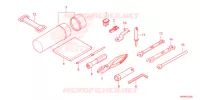 GEREEDSCHAP voor Honda FOURTRAX 520 FOREMAN RUBICON 4X4 AT DCT 2024