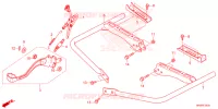 PEDAAL   VOETSTEUN voor Honda FOURTRAX 520 FOREMAN RUBICON 4X4 AT DCT 2024