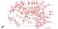 FRAME CHASSIS voor Honda VALKYRIE 1500 F6C 1998