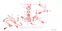 WATERSLANG/THERMOSTAAT voor Honda VALKYRIE 1500 F6C 1998