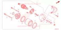 STARTMOTOR voor Honda CRF 125 F BIG WHEELS 2024