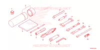 GEREEDSCHAP voor Honda FOURTRAX 520 FOREMAN 4X4 BASE 4CM 2024