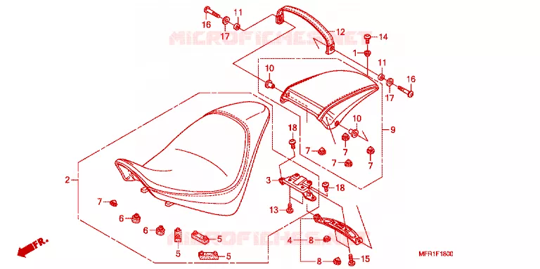 ZADEL Honda MOTO 1300 VT 2013  VT1300CXC