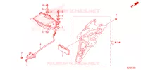 ACHTERLICHT/KENTEKEN LICHT voor Honda AFRICA TWIN 1100 DCT ADVENTURE SPORT 2024