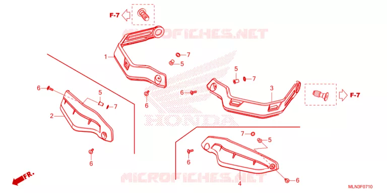  HANDKAP Honda MOTO 1100 AFRICA-TWIN 2024  CRF1100DL4R