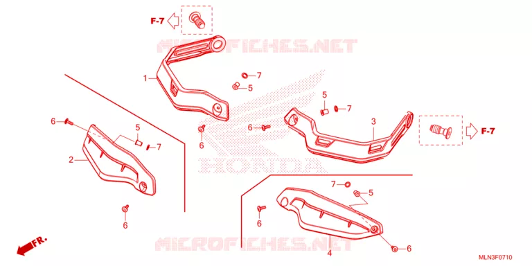  HANDKAP Honda MOTO 1100 AFRICA-TWIN 2024  CRF1100DR