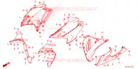 MIDDENKAP voor Honda CBR 500 R ABS 2024
