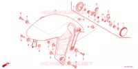 VOORSPATBORD voor Honda CBR 500 R ABS 2024