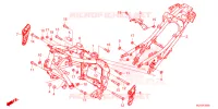 FRAME CHASSIS voor Honda CBR 500 R ABS 2024