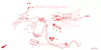 GAS RECYCLINGSYSTEEM voor Honda CBR 500 R ABS 2024