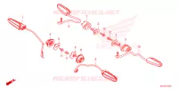 KNIPPERLICHT voor Honda CBR 500 R ABS 2024