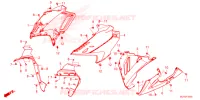 MIDDENKAP voor Honda CBR 500 R ABS 2024