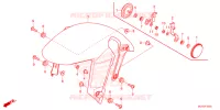 VOORSPATBORD voor Honda CBR 500 R ABS 2024