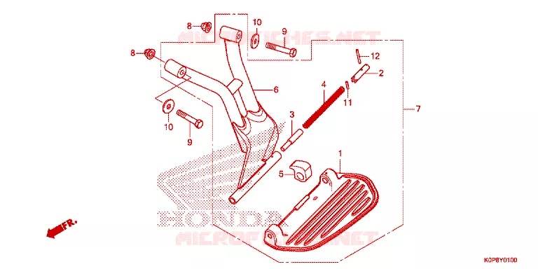 STEUN Honda SCOOTER 110 DIO 2023  SCV110P