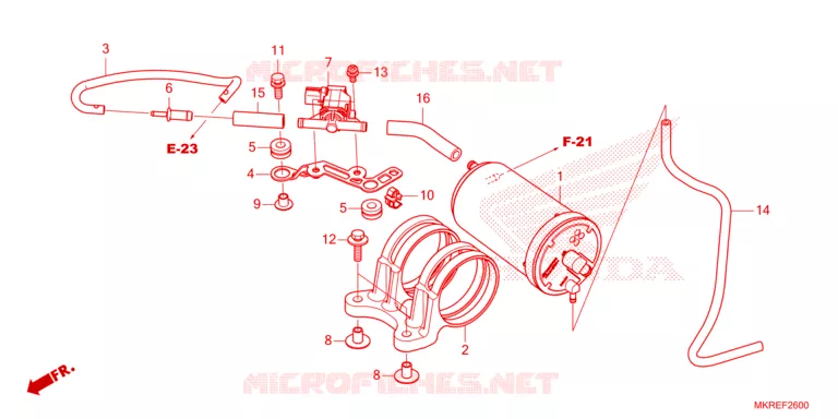 GAS RECYCLINGSYSTEEM Honda MOTO 1000 CBR 2024  CBR1000STR