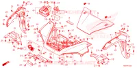 VOORSPATBORD / TREEPLANK voor Honda PIONEER 1000-3 BASE 2024