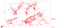 GASKLEP HUIS voor Honda PIONEER 1000-3 TRAIL 2024