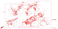 GASKLEP HUIS voor Honda PIONEER 1000-5 FOREST 2024
