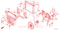 RADIATOR voor Honda PIONEER 1000-5 TRAIL 2024
