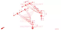 VOOR ARM voor Honda PIONEER 1000-5 TRAIL 2024