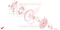 AANDRIJFFACE voor Honda AIRBLADE 160 2023