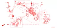 GASKLEP HUIS voor Honda AIRBLADE 160 2023