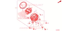 COMBINATIEMETER voor Honda GENIO 110 2020