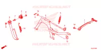 KICKSTARTER ARM/STANDAARD voor Honda GENIO 110 2020