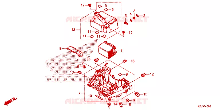 ACCU Honda SCOOTER 110 GENIO 2021  ACJ110CBFM_PH