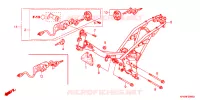 FRAME CHASSIS voor Honda DREAM 125 KIRANA 2006