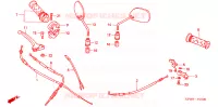 HEVEL / KABEL / SPIEGEL voor Honda DREAM 125 KIRANA 2006