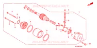STARTMOTOR voor Honda DREAM 125 KIRANA 2006