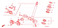 STURING STANG/BOVENSTE BRUG voor Honda CB 1300 SUPER FOUR 2007