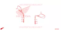 SPIEGEL voor Honda CB 500 X ABS 2020