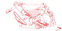 UITLAATDEMPER voor Honda CB 500 X ABS 2020
