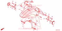 VOORSPATBORD voor Honda CB 500 X ABS 2020