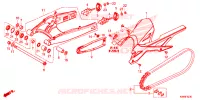 ACHTERBRUG voor Honda CB 150 R ABS 2018