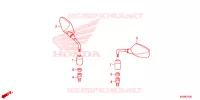 SPIEGEL voor Honda CB 150 R 2021