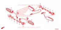KNIPPERLICHT voor Honda CB 150 R ABS 2021