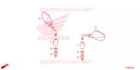 SPIEGEL voor Honda CB 150 R ABS 2021