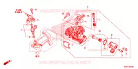 GASKLEP HUIS voor Honda CLICK 125 2019