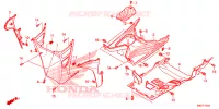 ZIJDE ROK/MIDDEN AFDEKKING voor Honda CLICK 125 2019