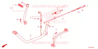 PEDAAL/KICKSTARTER ARM voor Honda WAVE 125 Electric start, Spoked wheels 2023