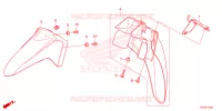VOORSPATBORD voor Honda WAVE 125 Electric start, Spoked wheels 2023
