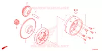 START KOPPELING voor Honda WAVE 125 Electric start, Cast wheels 2023