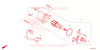 STARTMOTOR voor Honda WAVE 125 Electric start, Cast wheels 2023