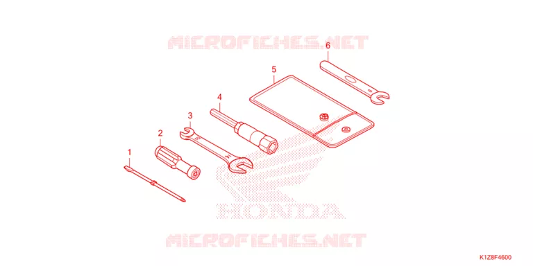 GEREEDSCHAP Honda SCOOTER 150 PCX 2021  WW150HVM