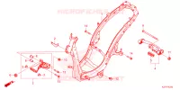 FRAME CHASSIS voor Honda SCOOPY 110 CLUB 12 2023