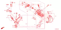 GASKLEP HUIS voor Honda SCOOPY 110 URBAN 2024